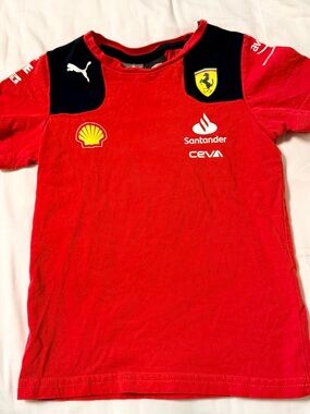 PUMA Ferrari F1 2025 Toddler Team Tshirt…From Monaco! 🏁